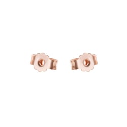 Ohrring Stecker Verschluss aus 18 Karat Roségold Lora