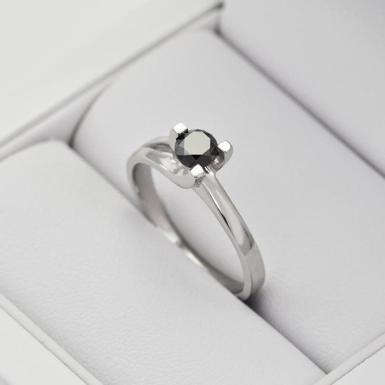 Goldener Verlobungsring 27495