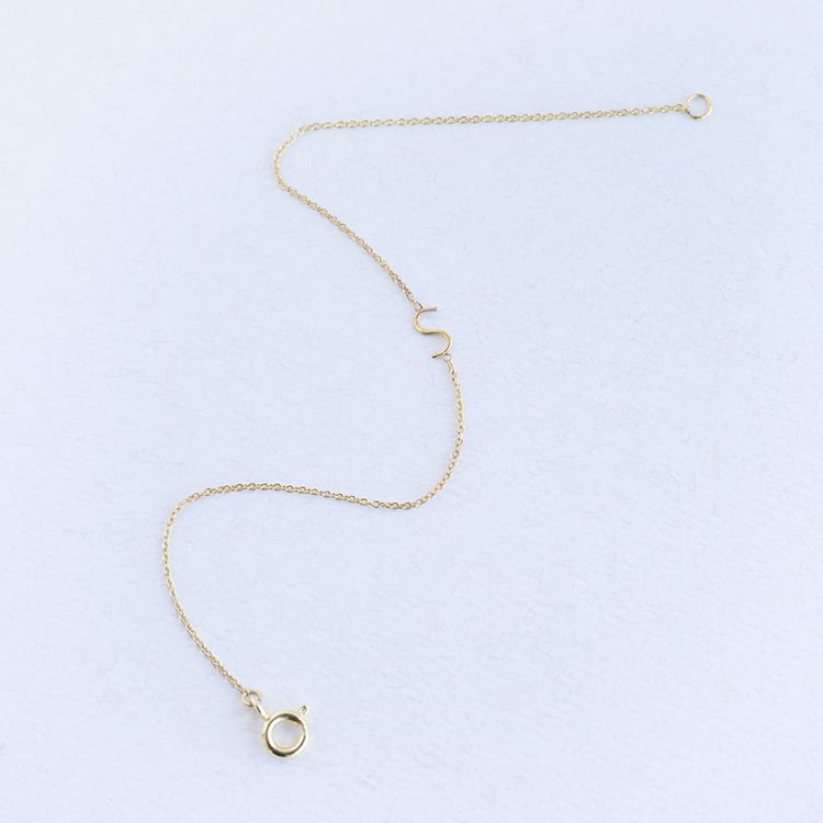 Armband mit Buchstaben Ihrer Auswahl Annika 96430