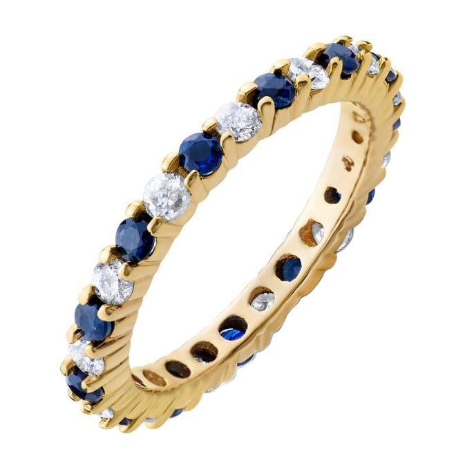 Diamantring aus Gold