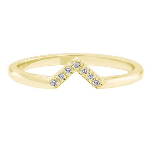 Goldring mit Diamanten aus Gold Suria