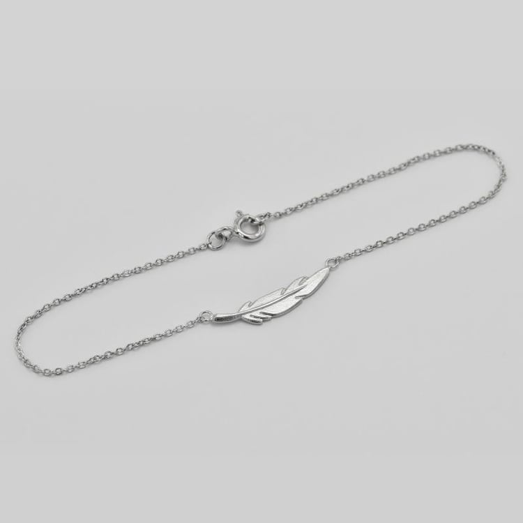 Armband mit Feder 33584