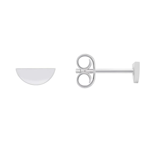 Minimalistische Ohrringe in Form eines Halbmondes Tosdo