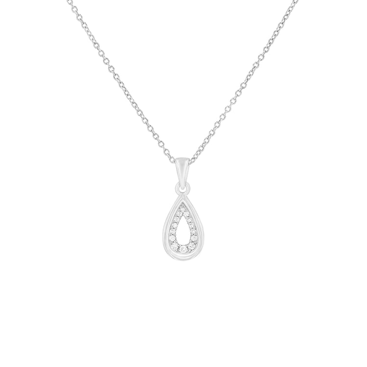 Anhänger in Tropfenform aus Diamanten Hirsh