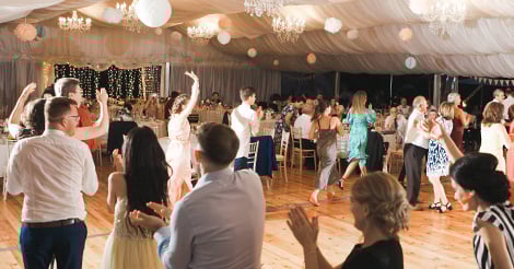 Wie schafft man ein lustiges Hochzeitsprogramm?