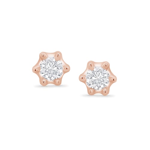 Ohrringe mit Lab Grown Diamanten und Auswahl des Karatgewichts Catarina
