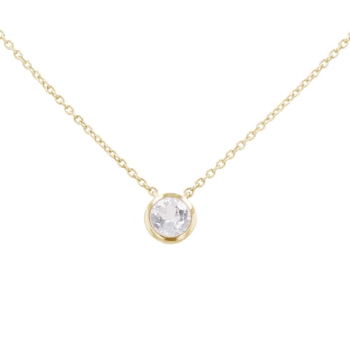Halskette mit einem vom IGI zertifizierten Lab Grown Diamanten Jonie