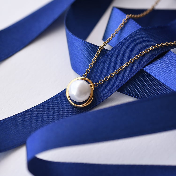 Silberne Anhänger mit Perlen Palani 74689