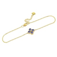 Tansanitarmband mit Diamanten Reith