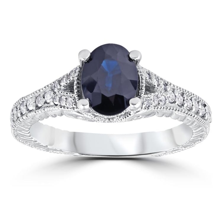 Ring mit Saphir 27591