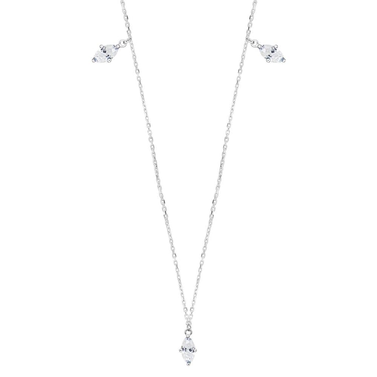 Goldene Kette mit weißem Topas Rosalva 162172