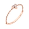 Minimalistischer Ring mit Lab Grown Diamanten Luthar