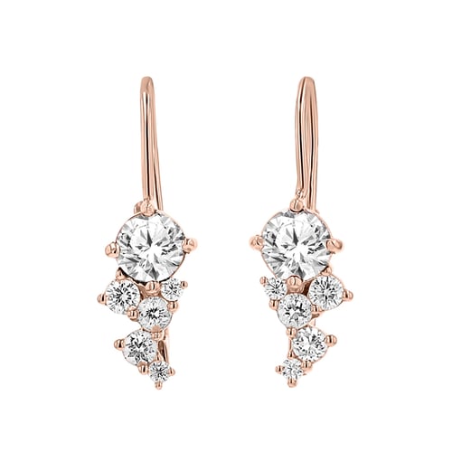 Cluster Ohrringe mit Lab Grown Diamanten Olga