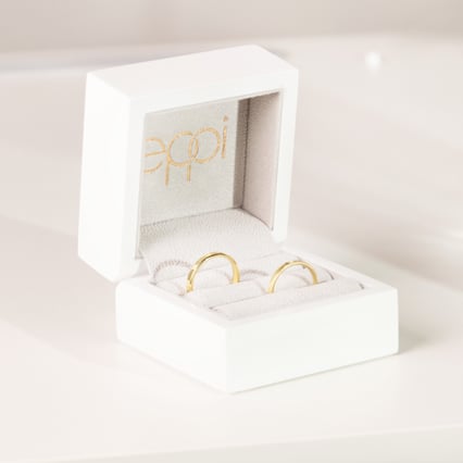 Holzkiste mit Velours Samuel