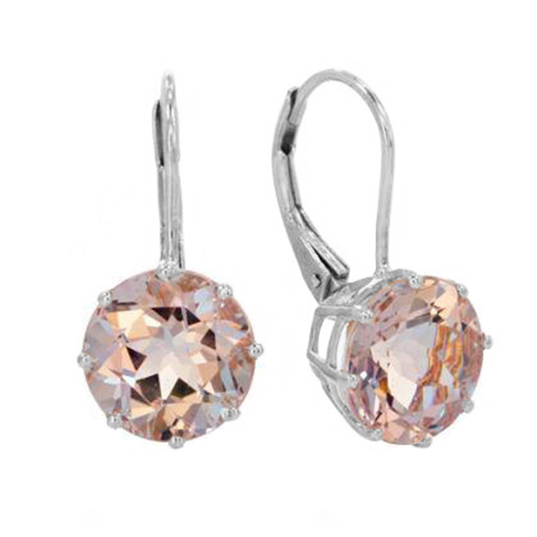 Hängeohrringe mit Morganiten Eleane 82458