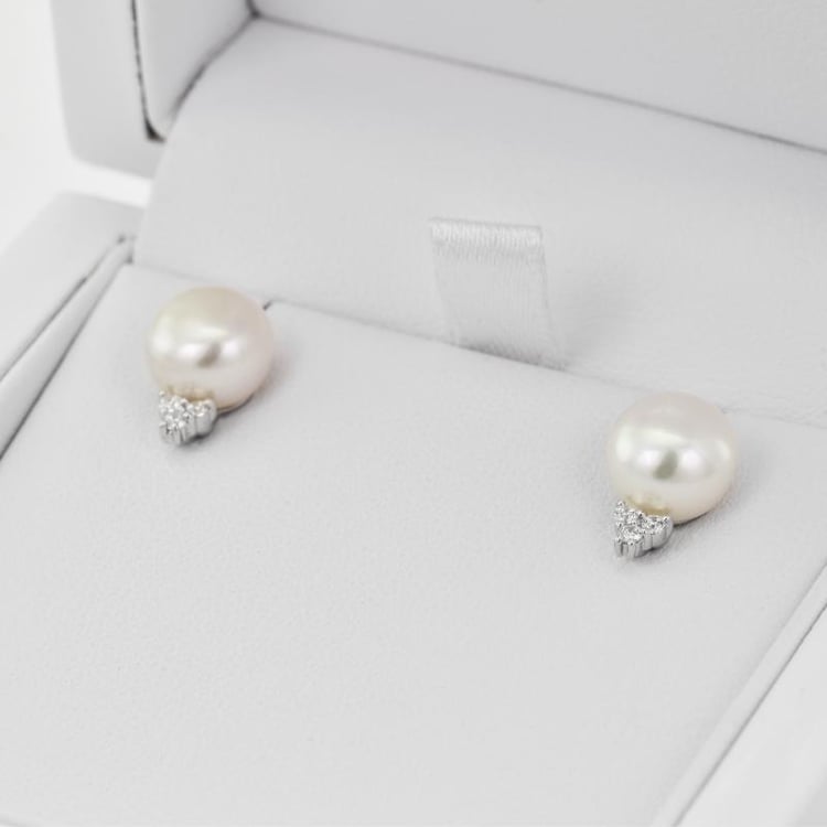 Perle Kollektion mit Zirkonia in Eppi-Geschenkbox 4936