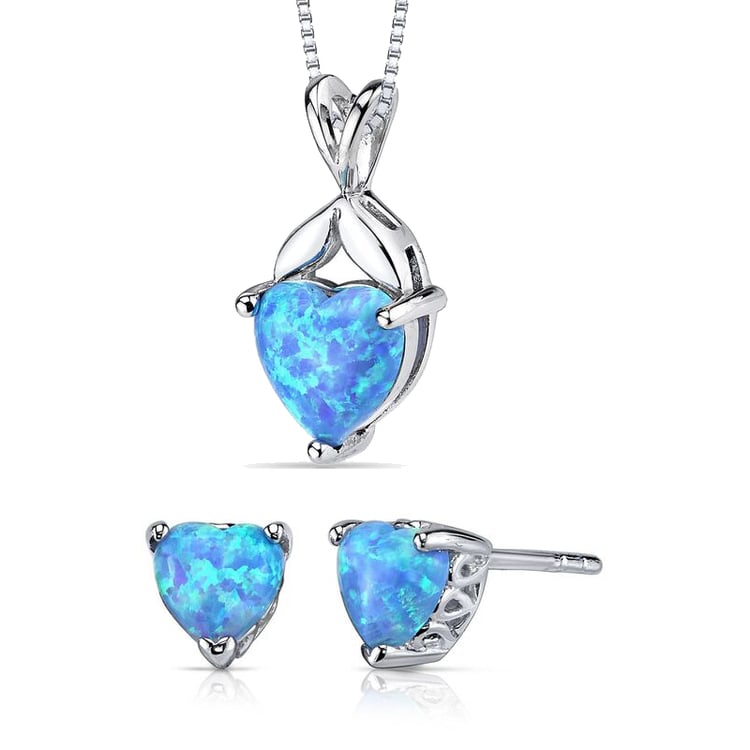 Romantische Silberkollektion mit Opalen Dysisc