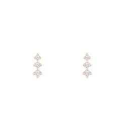 Zarte Ohrstecker mit Diamanten Linus