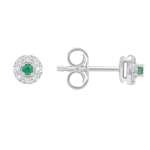 Schmuckset mit Smaragden und Diamanten aus Gold Kimber