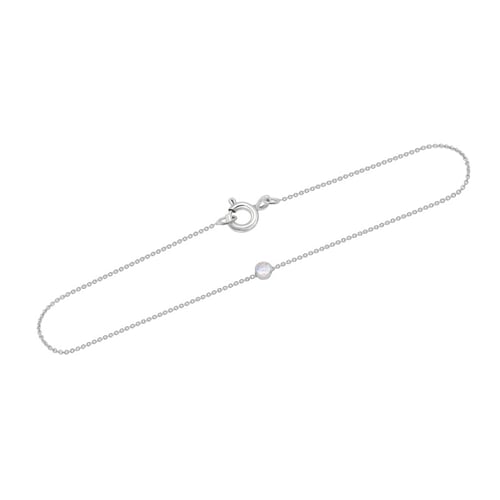 Minimalistisches Armband in Gold und mit Mondstein Bonato