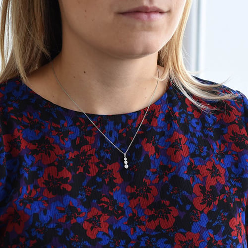 Anhänger mit glänzenden Diamanten Muireall