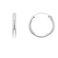 Goldene runde Ohrringe Albie