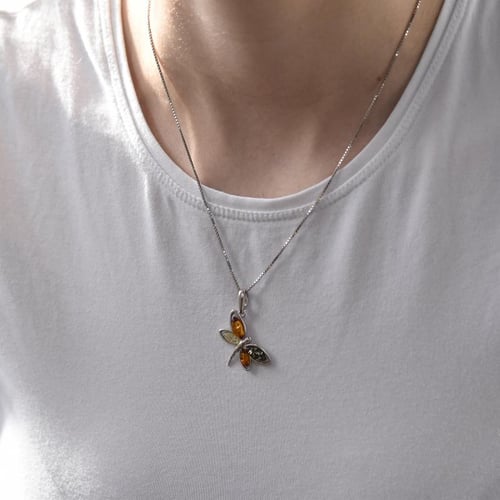 Schmetterling Schmuckkollektion mit Bernstein Catilyn