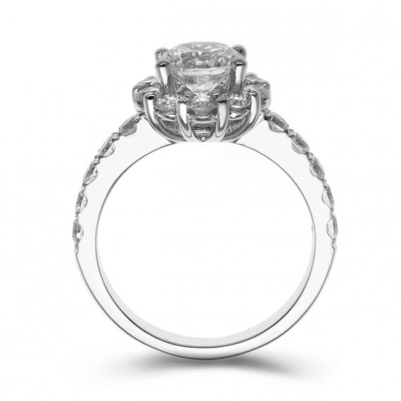 Ring aus Platin 11132
