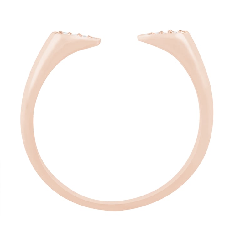 Atypischer Ring mit sechs Diamanten Aislinn 83045