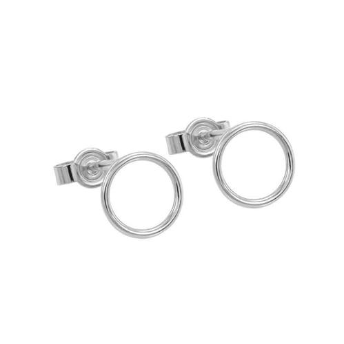Silberne Karma-Ohrstecker Belisa
