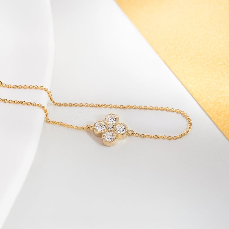 Moissanitarmband mit Diamanten Reith 149207