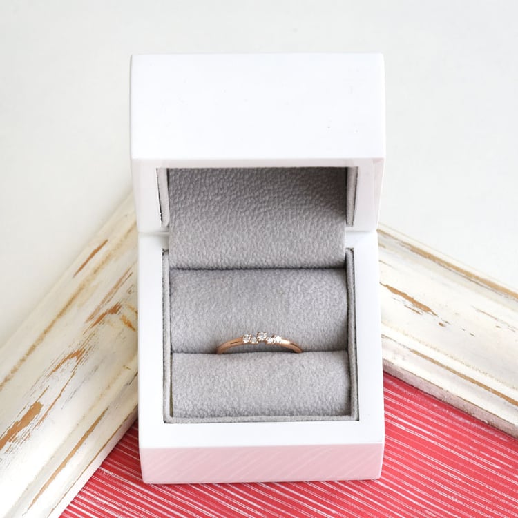 Ring mit Diamanten aus Roségold Blanka 84441