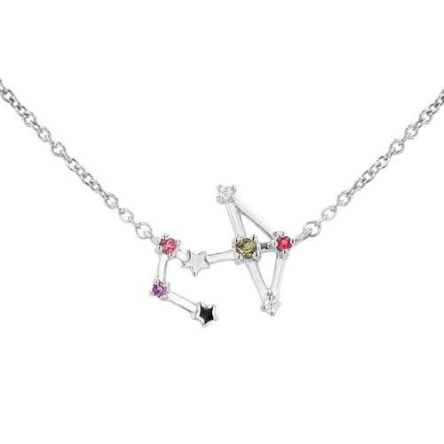 Halskette mit Tierkreiszeichen Sagittarius