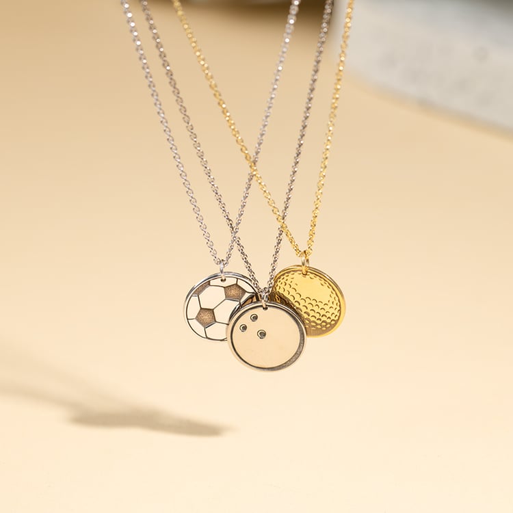 Anhänger Golfball mit Gravur Ihrer Wahl Golfball 124152