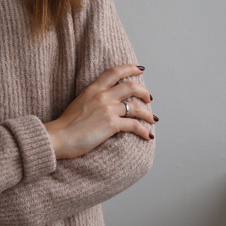 Goldener Eternity-Ring mit lab grown Diamanten Heavana 130390