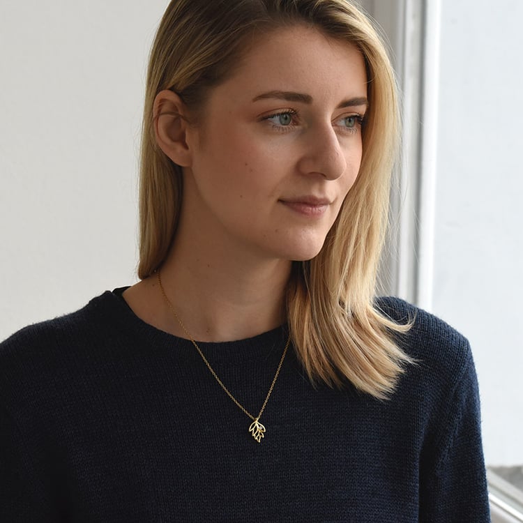 Schmuckset aus vergoldetem Silber Aminta 72701