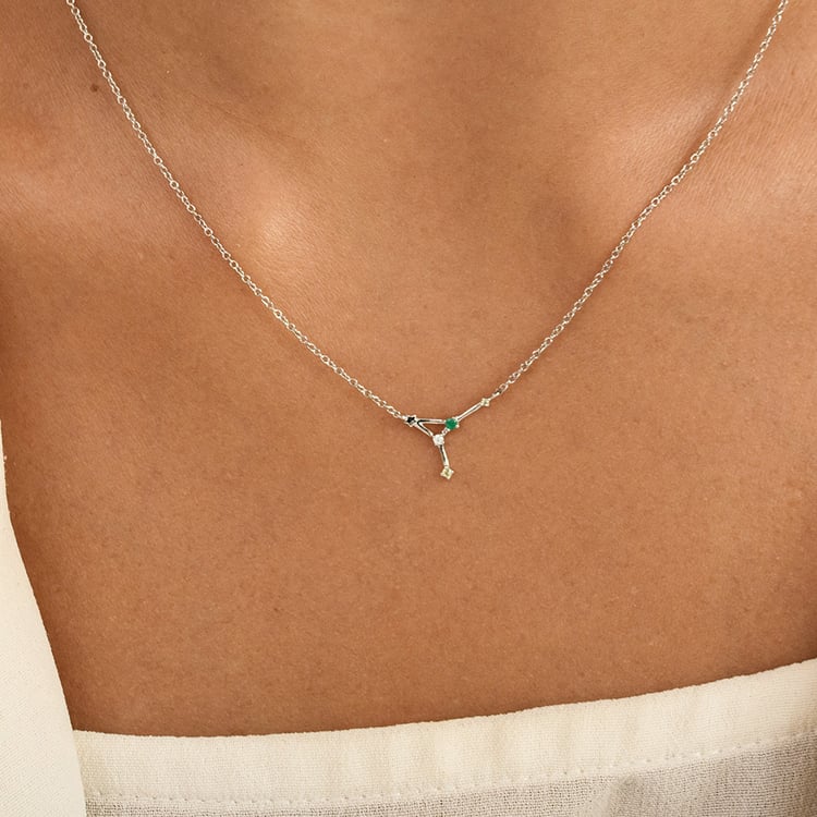 Halskette mit Tierkreiszeichen Cancer 162689