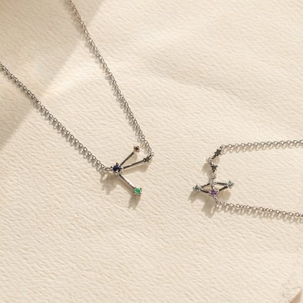 Halskette mit Tierkreiszeichen Scorpio