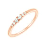 Minimalistischer Ring aus Silber mit Lab Grown Diamanten Ingvar