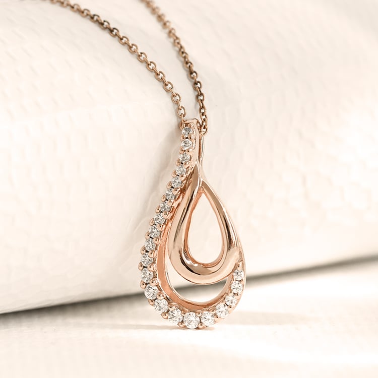 Goldenes Schmuckset mit Diamanten Abilene 122544