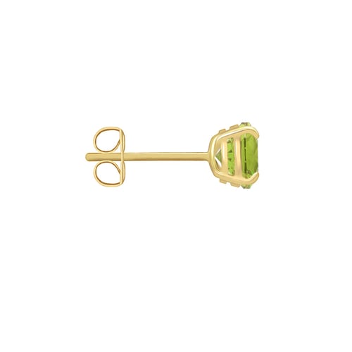 Goldene Ohrstecker mit Olivinen Beaola