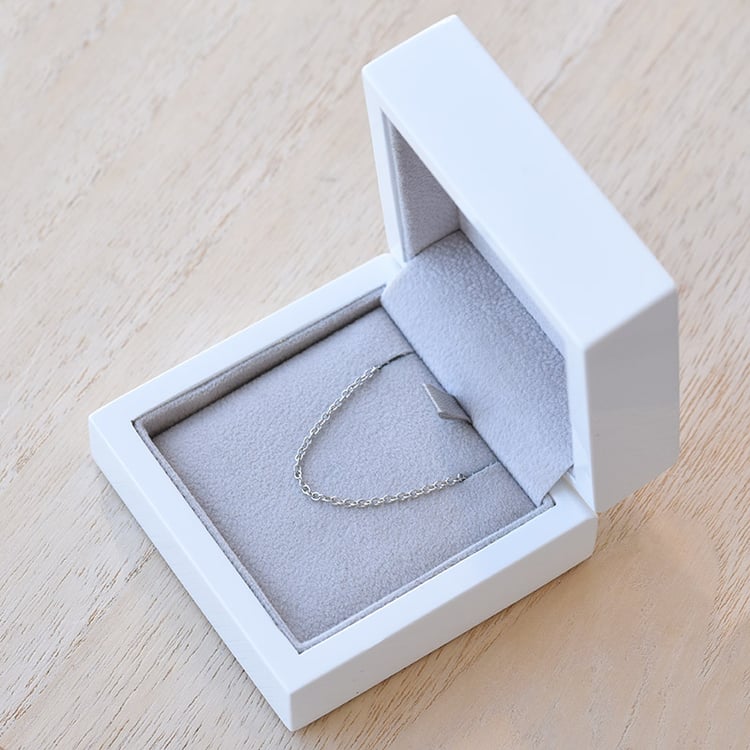 Ankerkette 45 cm aus 9k Gold 106071