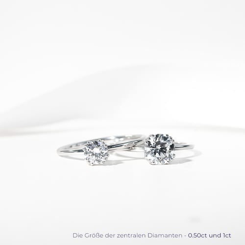 Verlobungsring mit Lab Grown Diamanten Torres