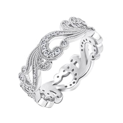 Vintage Goldringe mit Diamanten Christine