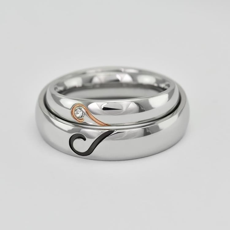 Eheringe mit Herz 21884