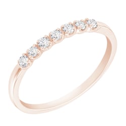 Memoire Ring mit Diamanten Gianna