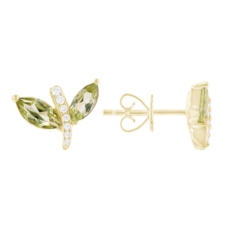 Ohrringe mit Amethysten und Diamanten Niamh 87473