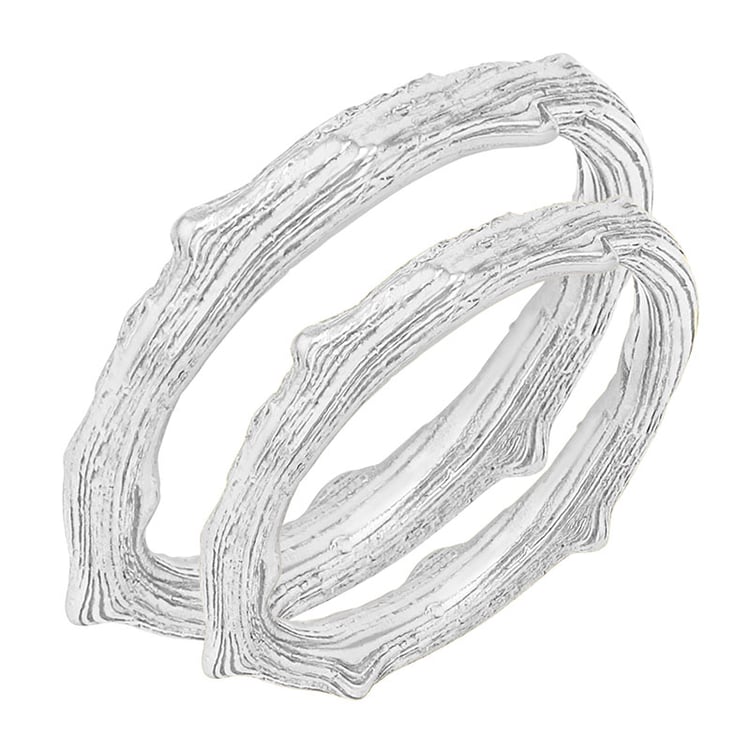 Eheringe in Form eines Zweigleins Valleia 81774