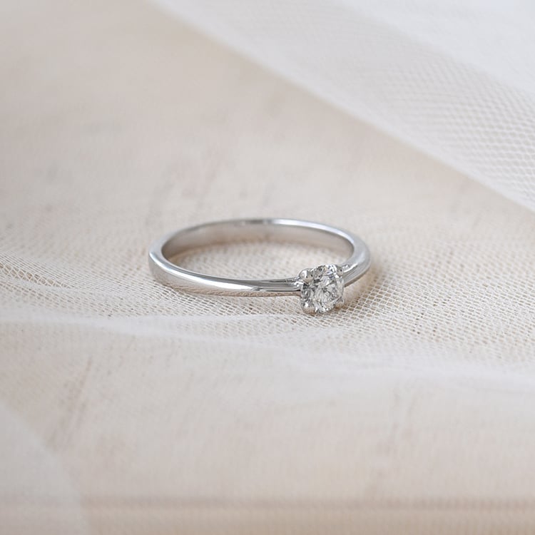 Goldener Verlobungsring mit 1.02 ct IGI zertifiziertem Lab Grown Diamanten Katya 148273