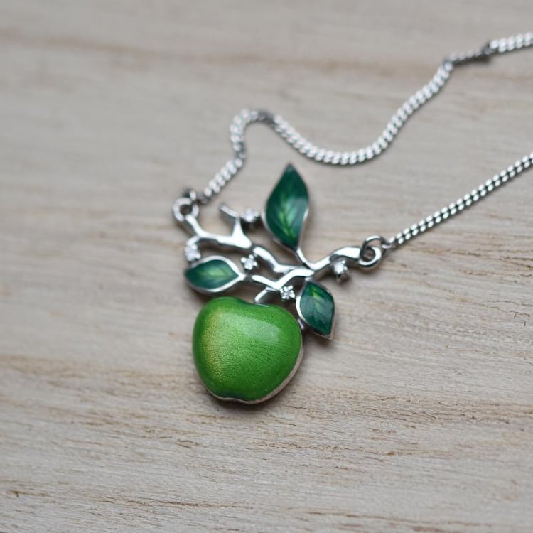 Halskette aus Silber 43403